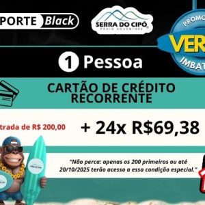 Passaporte 1 Pessoa - Praia Adventure