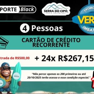 Passaporte 4 Pessoas - Praia Adventure
