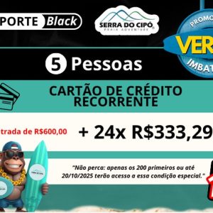 Passaporte 5 Pessoas - Praia Adventure